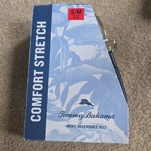 Tommy Bahama Blue Comfort Stretch Belt
